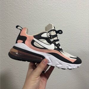 Nike Women's Sneakers in Pink, Black, and White